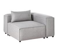 Corner Seat BRANDE Grey Symmetrical