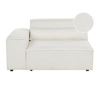 Corner Seat HELLNAR Boucle Off-White Right Hand