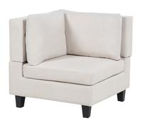 Corner Seat UNSTAD Fabric Light Beige