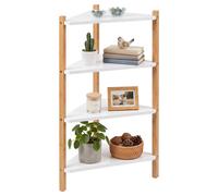Corner Shelf Freestanding Bookshelf Side Shelf Living Room Shelf