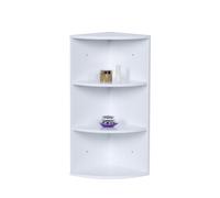 Relaxdays Corner shelf with 3 tiers