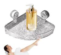 Corner Shower Caddys, No Drill Clear Wall Caddys, Raidley Bathroom Storage Shelf, No Drilling Required, Corner Shower Shelves, Suction Cup Storage Innovation, Removable Shower Basket For Home