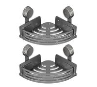 Corner Shower Shelves For In The Shower,Suction Cup Shelf Without Drilling - Removable Bathroom Storage Rack,For Shampoo Toiletries Storage Kitchen Pantry Wall