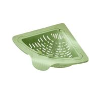 Corner Sink Drain Basket - Anti-Clog Kitchen Sink Strainer Baskets, Corner Sponge Holder Drain Catcher, Food Waste Strainer for Fruit Vegetable Noodle Washing Home Dorm Restaurant Use