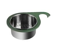 Corner Sink Strainer Basket, Food Catcher Basket for Sink, Stainless Steel Drain Basket for Kitchen Waste Swan Kitchen Corner Sink Filter, Kitchen Sink Food Drain Basket for Washing Vegetables/O