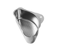 Corner Sink Strainer-Drain Shelf Triangle Filter 9.25x6.3x2.95 Inch, Sink Drainer Basket | Stainless Steel Sink Strainer Basket, Triangle Sink Strainer Baskets