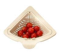 Corner Sink Strainer - Magnetic Sink Drain Filter, Easy Clean Food Catcher, Strong Kitchen Accessory Practical Drainage Helper | Perfect for Apartment Meal Prep Hotel Restaurant Use Busy Parents