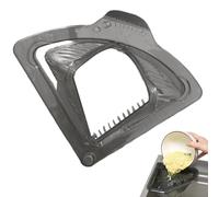 Corner Sink Strainer - Space Saving Magnetic Kitchen Tool, Food Debris Filter | 17×17×9cm PET Basket Fits Stainless Bowls, Removable Mesh Catch For Peelings Scraps Smart Organisation Home Farmhouse Of