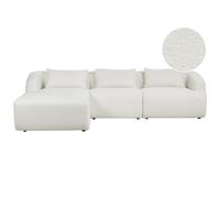 Corner Sofa SVANSELE Boucle Off-White 3 Seater Right Hand