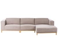 Corner Sofa 5 Seater VENG Fabric Taupe Left Hand