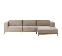Corner Sofa 5 Seater VENG Fabric Taupe Left Hand