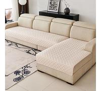 Corner Sofa Cover,Waterproof Dog Bed Covers for Couch Protection Sofa Cushion Covers,Khaki1,90x90cm(01