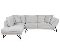 Corner Sofa ELGA Light Grey Right Hand