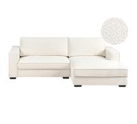 Corner Sofa RENDERS Boucle Off-White Left Hand