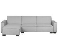 Corner Sofa ROMEDAL Light Grey Fabric Right Hand