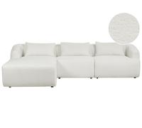 Corner Sofa SVANSELE Off-White Boucle Right Hand