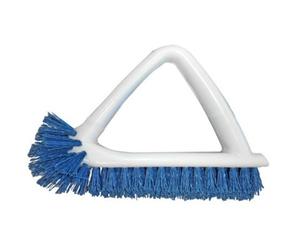 Corner Tile Cleaner Brush 20Cm - Grout, Corner Scrubber Brush Tool - Kitchen & Bathroom Cleaning - Showers, Baths & Sinks By Unger