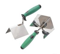 Corner Trowel Heavy Duty Plastering Tool Inside Outside Edge Spatula for Bricklaying and Rendering 210x80mm(outer coner)