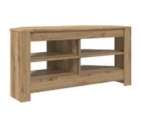 Corner TV Cabinet with Shelf with Storage Engineered Wood Stand Stylish vidaXL