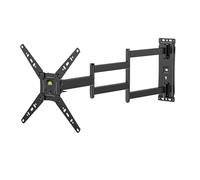 Corner TV Wall Bracket with 1035mm Extra Long Arm, FORGING MOUNT Swivel Long Reach TV Wall Bracket for 17-50 Inch TVs/Monitor, TV Wall Mount Landscape to Portrait, VESA 300x300mm up to 30kg