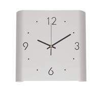 Corner Wall Clock - Double Sided Design, Remote LED Function | Modern Decorative Troops with Triple Light, Home Clock for Living Room Corners, Entryways or Decorations for