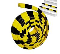 Corner Wall Protector - 1.2cm Rubber Corner Guard | Rubber Strong Adhesive Tool Bumpers | Wall Edge Protector For Home Table Fireplace Cabinet Door Bed Desk Kids Garage Window