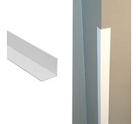 Corner Wall Protector Protection White Plastic Angle 50mm x 50mm x 1 Metre