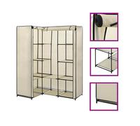 Corner Wardrobe Clothing Garment Stand Storage Organiser Multi Colours vidaXL