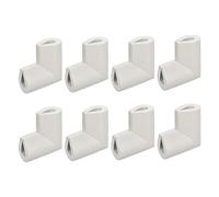 Corners Table Edge Guard Corner Protectors 50 x 38 x 8 mm White Pack of 8