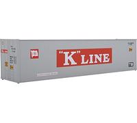 Cornerstone Walthers SceneMaster Hi Cube Smooth Side K-Line Reefer Container, 40'