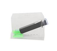 Cornesty Acrylic Cricket Keeper with Tubes Feeding Pen Care Kit Reptile Tank Box (Small)