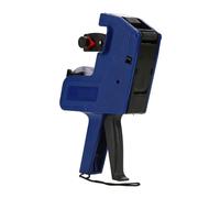 Cornesty MX-5500 Labeler 8 Digits Price Tag Gun Retail Tool Include Labels & Ink Refill YELLOW RED BLUE Solid Beautiful Design Accurate Printing Handheld Labeling Lightweight (Blue)