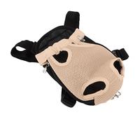 Cornesty PET CHEST BACKPACK ADJUSTABLE BREATHABLE CARRIER FOR HIKING TRAVEL Bike Motorcycle (L)