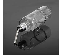 Cornesty Pet Rabbit Feeder Bird Water Feeding Bottle Stainless Steel Ball Nipple for Small Animals (Large)