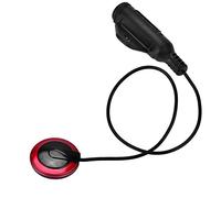 Cornesty Piezo Microphone Pickup Compact Easy Install 6.35mm Female Jack Red ABS Guitar Ukulele Cello [Musical Instruments]