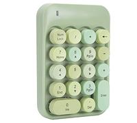 Cornesty Wireless Numeric Keyboard Chocolate Keycap 2.4G Direction Switching AK18 Efficient Control Range 10meter Quiet Environment Long Battery Life XP/Win7/Win8/Win10/IOS Strong