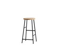 Cornet Bar Stool H65 Black/ Oiled Oak