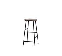 Cornet Bar Stool H65 Black/ Smoked Oak