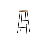 Cornet Bar Stool H75 Black/ Oiled Oak