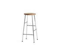 Cornet Bar Stool H75 Chrome/ Oiled Oak