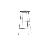 Cornet Bar Stool H75 Chrome/ Smoked Oak