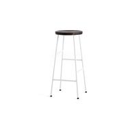 Cornet Bar Stool H75 Cream White/ Smoked Oak