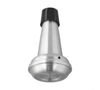 Cornet Mute High Purity Spun Aluminium Silent Tool for Jazz Players Compact 4.33in