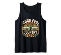 Cornfed and Country Bred Country Farm Roots Tank Top