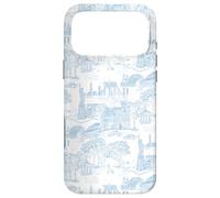 Cornflower Blue New York Toile, I Love NYC, Central Park Case for iPhone 17 Pro Max