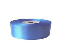 Cornflower Blue Satin Ribbon 23 METRES X 25MM - for Gifts Wrap, Party, Sew, Decorations, Dress, Crafts, Bows, Car, Floral