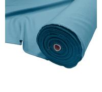Cornflower Plain Bi-Stretch Polyester Fabric 170 GSM Weight 150cm Wide - Dressmaking Material for Trousers, Suits & Workwear - Panama Weave Sewing Fabric - 1 Metre (100cm x 150cm)