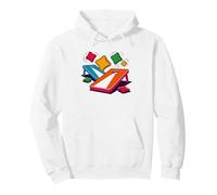 Cornhole Board Bean Bags Retro Minimal Artwork Player Bag Pullover Hoodie