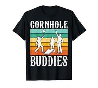 Cornhole Buddies Retro Cornhole Player T-Shirt