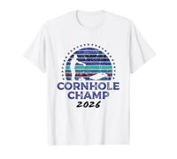 Cornhole Champion 2026, Cornhole Bags Tournament Winner Value Graphic T-Shirt